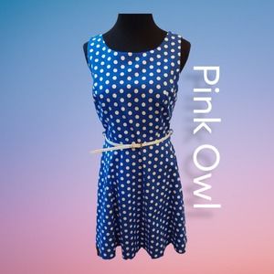 Pink Owl womens sleeveless dress size small